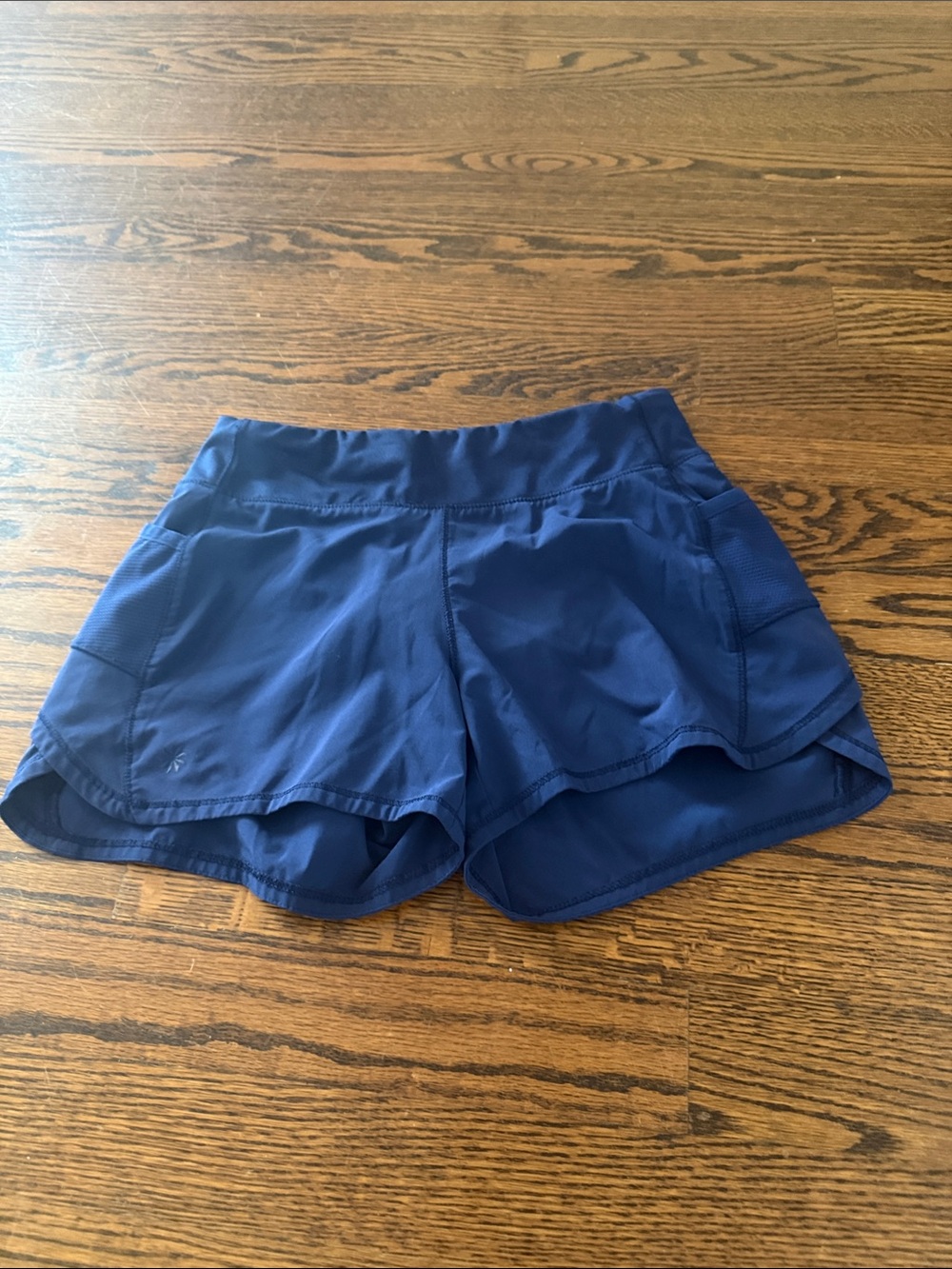 Athleta Girls Navy Athletic Running Shorts